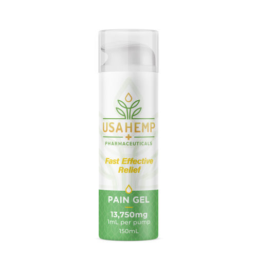 USA HEMP 13250MG PAIN GEL PUMP 